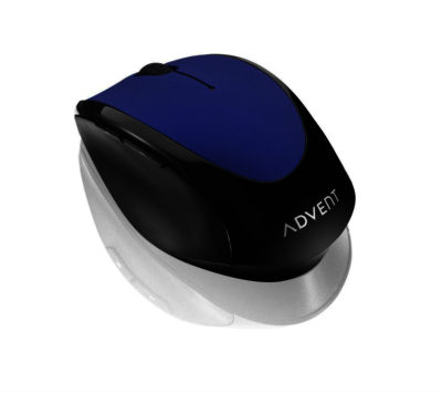ADVENT AMWLBL15 Wireless Optical Mouse - Blue ADVENT AMWLBL15 Wireless Optical Mouse - Blue
